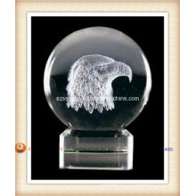 Logo boule de cristal pour le cadeau de Promotion